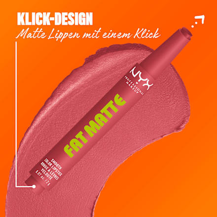 Lippenstift Fat Matte Smooth 12 Blush Blanket, 2 g