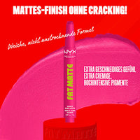 Lippenstift Fat Matte Smooth 13 Fluffy Fuchsia, 2 g