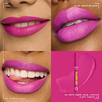Lippenstift Fat Matte Smooth 13 Fluffy Fuchsia, 2 g