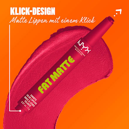 Lippenstift Fat Matte Smooth 14 Hibiscus Hug, 2 g