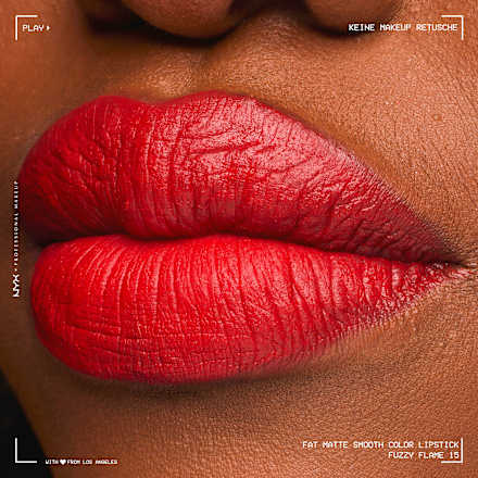Lippenstift Fat Matte Smooth 15 Fuzzy Flame, 2 g