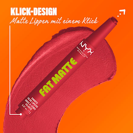 Lippenstift Fat Matte Smooth 16 Plushin' Plum, 2 g