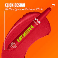 Lippenstift Fat Matte Smooth 17 Scarlet Snuggles, 2 g