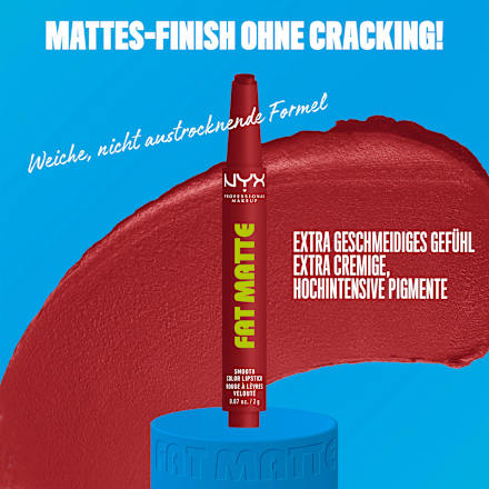 Lippenstift Fat Matte Smooth 18 Berry Smooth, 2 g