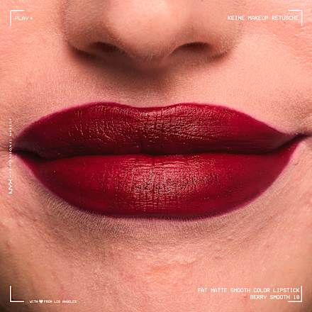 Lippenstift Fat Matte Smooth 18 Berry Smooth, 2 g