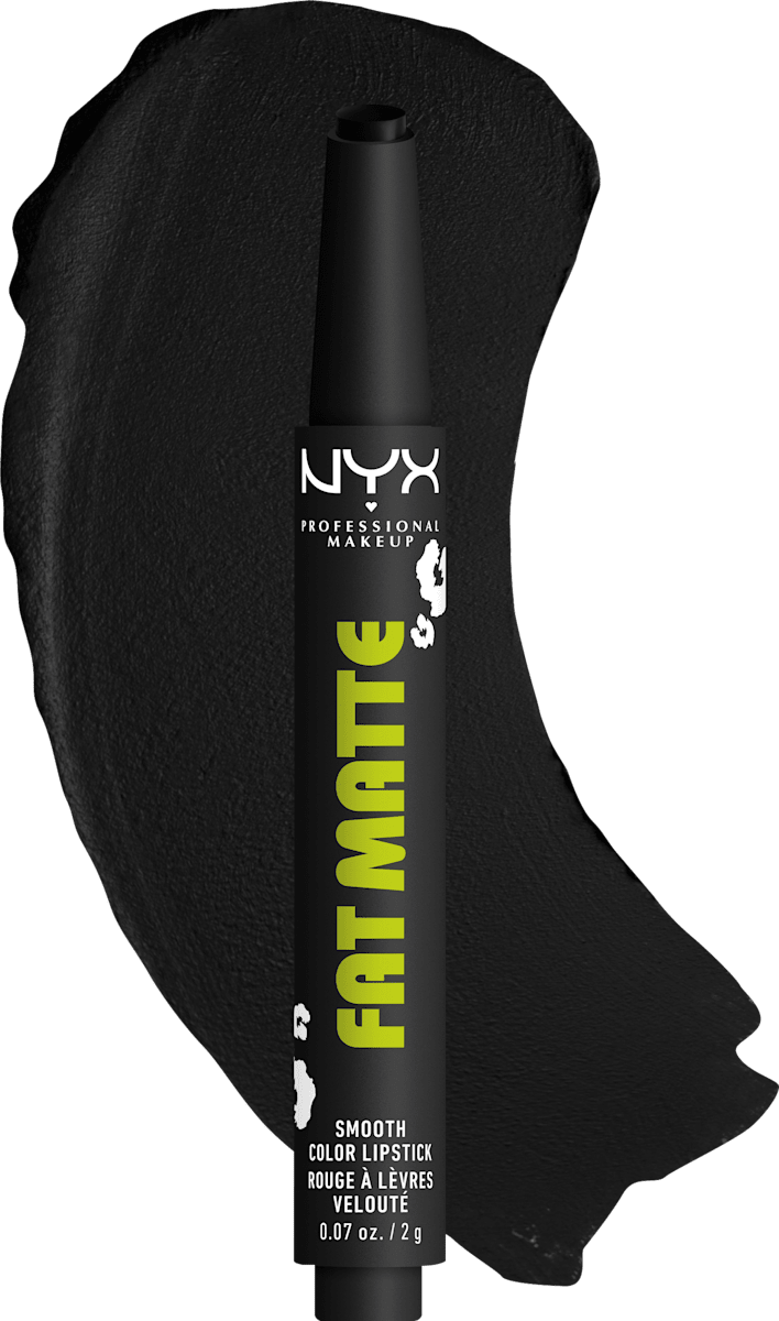 NYX PROFESSIONAL MAKEUP Lippenstift Fat Matte Smooth Color 02 Fatal Pout, 2 g