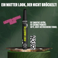 NYX PROFESSIONAL MAKEUP Lippenstift Fat Matte Smooth Color 02 Fatal Pout, 2 g