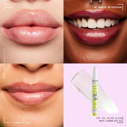 Lippenstift Fat Oil Slick Click 01 Main Character, 2 g NYX PROFESSIONAL MAKEUP