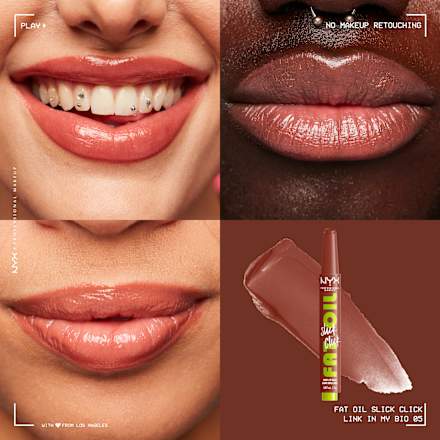 Lipstick Fat Oil Slick Klik 05 Link in mijn bio, 2 g