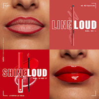 Lippenstift Shine Loud Pro Pigment 17 Rebel In Red, 1 St