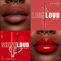 Lippenstift Shine Loud Pro Pigment 17 Rebel In Red, 1 St