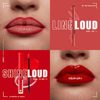 Lippenstift Shine Loud Pro Pigment 17 Rebel In Red, 1 St