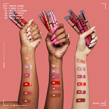 Lippenstift Shine Loud Pro Pigment 26 Fierce Flirt, 1 St