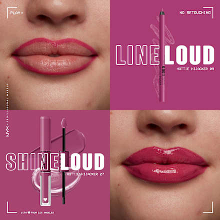 Lippenstift Shine Loud Pro Pigment 27 Hottie Hijacker, 1 St
