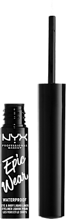 Liquid Eyeliner Epic Wear Semi Permanent Waterproof 04 White, 3,5 ml NYX PROFESSIONAL MAKEUP