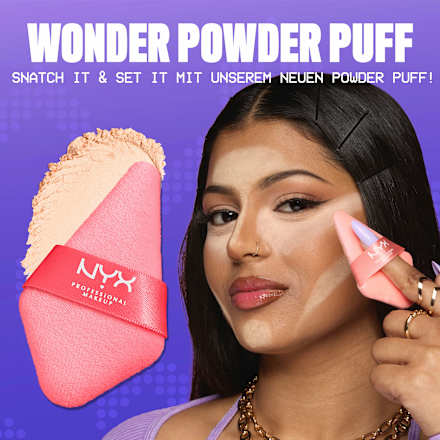 Make Up Schwamm Powder Puff Wonder Setting, 1 St