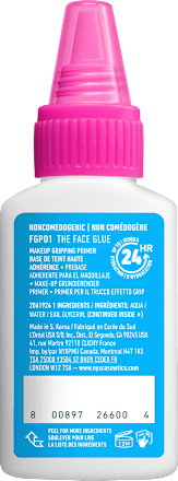 Primer The Face Glue Gripping, Hydrating, 35 ml NYX PROFESSIONAL MAKEUP