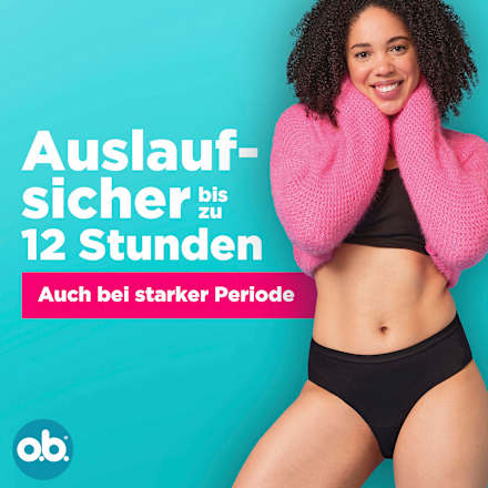 Periodenunterwäsche Slip schwarz Gr. XL/XXL, 1 St