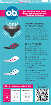 Periodenunterwäsche Slip schwarz Gr. XL/XXL, 1 St