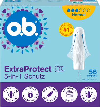 Tampons ExtraProtect Normal, 56 St