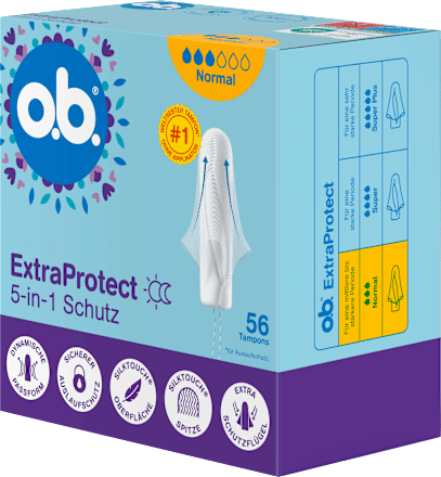 Tampons ExtraProtect Normal, 56 St