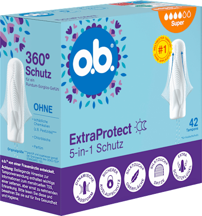 Tampons ExtraProtect Super, 42 St