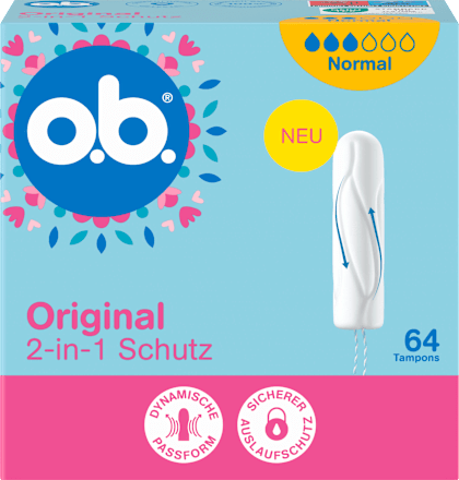 Tampons Original Normal, 64 St