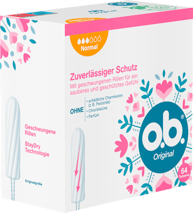 Tampons Origineel Normaal, 64 stuks