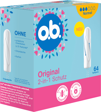 Tampons Original Normal, 64 St