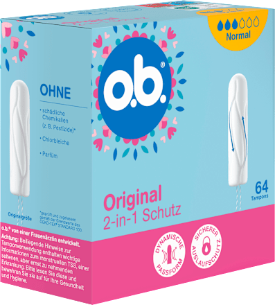 Tampons Original Normal, 64 St