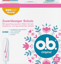 Tampons Origineel Normaal, 64 stuks