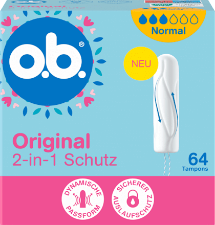 Tampons Original Normal, 64 St