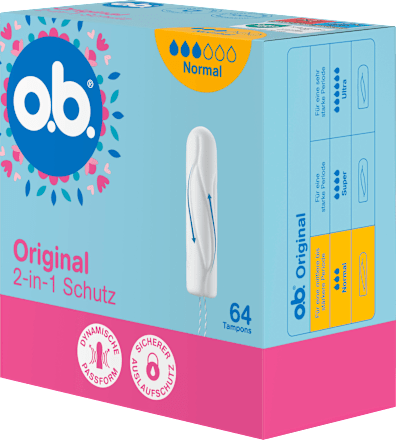 Tampons Original Normal, 64 St