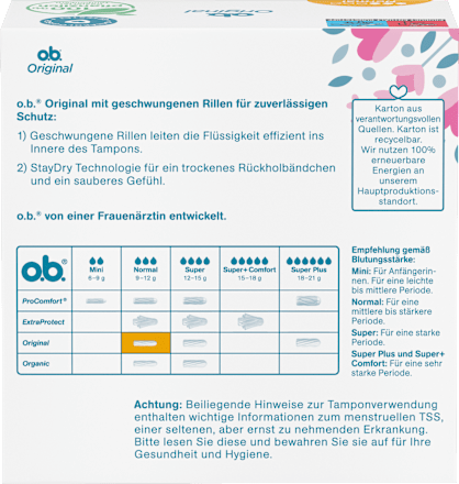 Tampons Origineel Normaal, 64 stuks