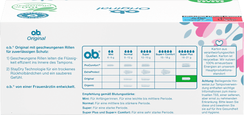 Tampons Original Super Plus, 32 stuks