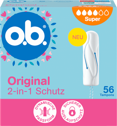 Tampons Original Super, 56 St