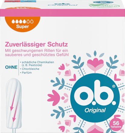 Tampons Original Super, 56 stuks