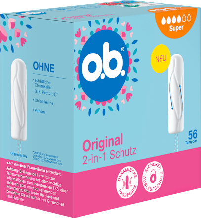 Tampons Original Super, 56 St