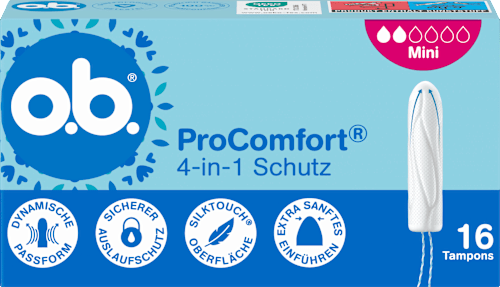 Tampons ProComfort Mini, 16 St