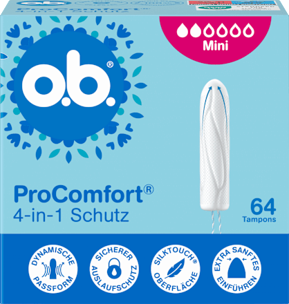 Tampons ProComfort Mini, 64 St