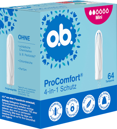 Tampons ProComfort Mini, 64 St