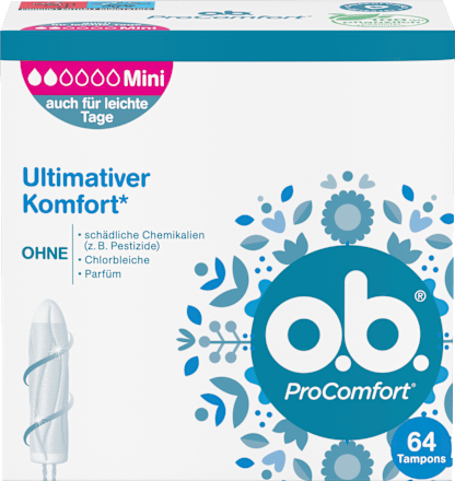 Tampons ProComfort Mini, 64 stuks