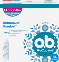 Tampons ProComfort Mini, 64 stuks