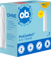 Tampons ProComfort Normal, Reisegröße, 8 St