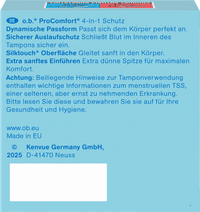 Tampons ProComfort Normal, Reisegröße, 8 St