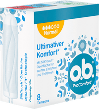 Tampons ProComfort Normale Reismaat, 8 stuks