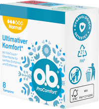 Tampons ProComfort Normale Reismaat, 8 stuks