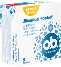 Tampons ProComfort Normale Reismaat, 8 stuks