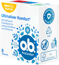 Tampons ProComfort Normale Reismaat, 8 stuks