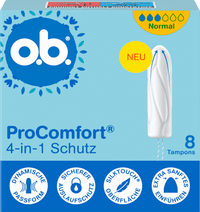 Tampons ProComfort Normal, Reisegröße, 8 St